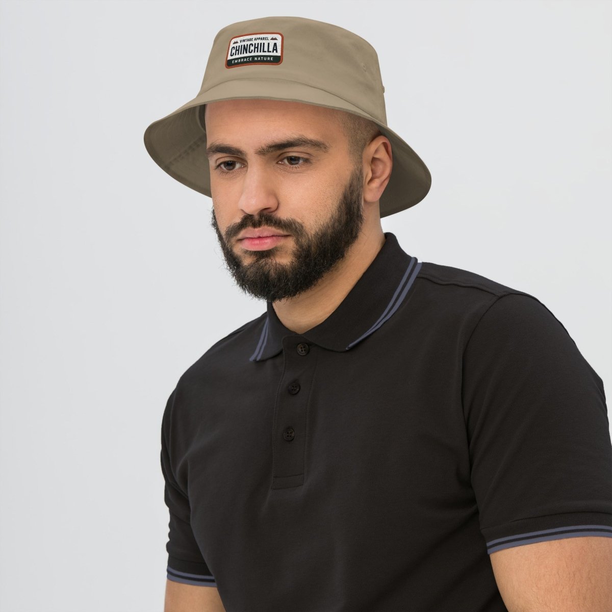 Chinchilla Apparel Old School Bucket Hat (Unisex) - Chinchilla Choons
